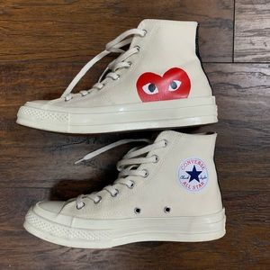 Comme des Garcons Play x Converse Chuck Hi Tops
